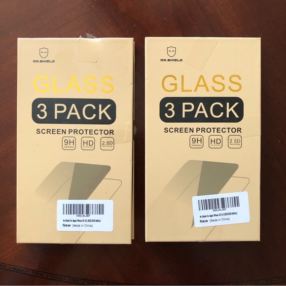 New in Packages Bundle of Mr. Shield Cellphone Screen Protector Diferentes Sizes - Picture 5 of 16